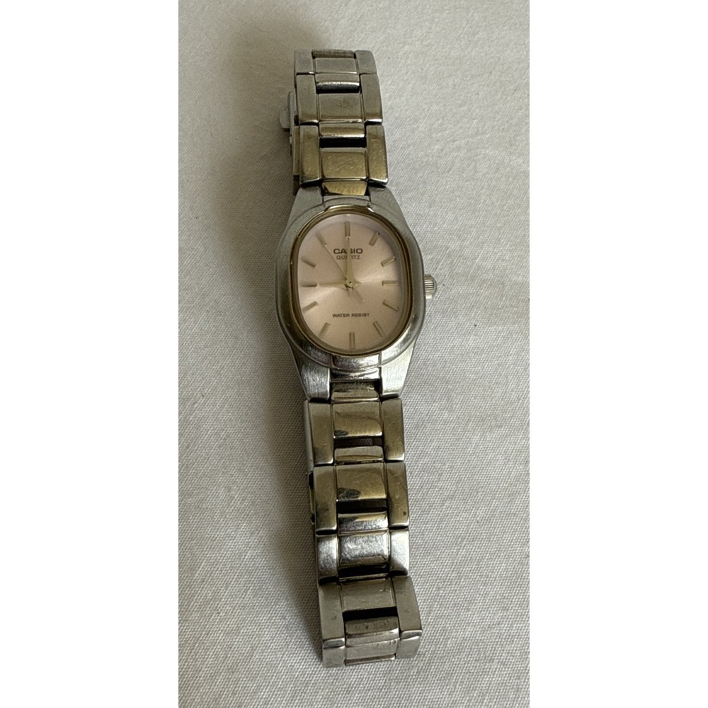 Casio LTP-2065 Women's Quartz Stainless Steel Watch Japan Movement Silver